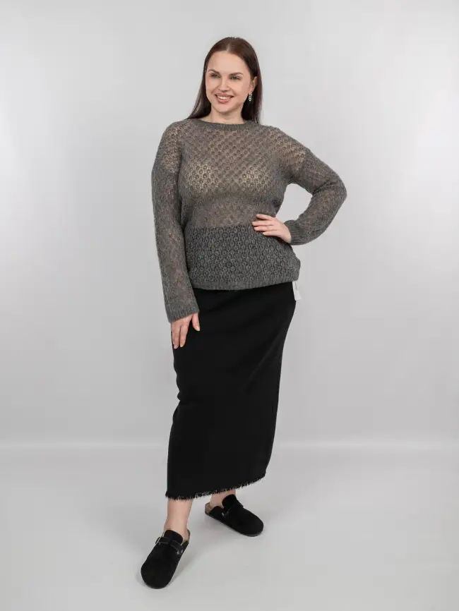 Джемпер 1530 Размер 50-58 фото 21