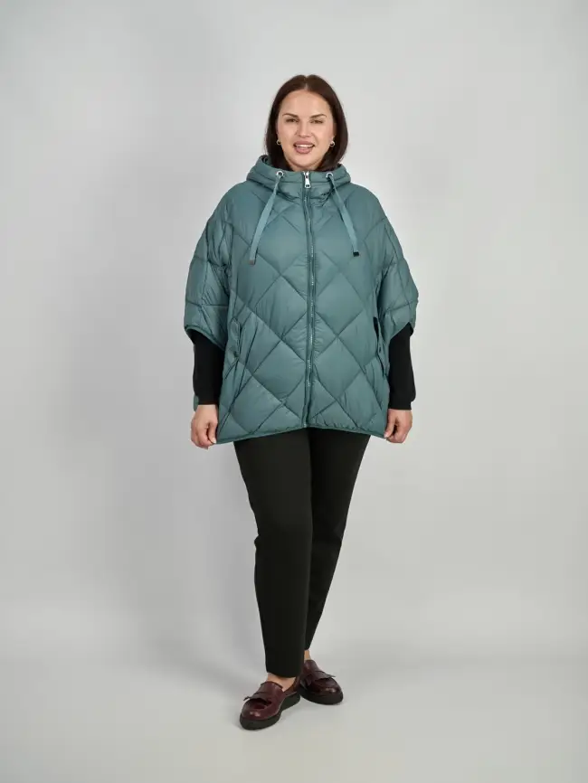 Пончо Италия 2335 Размер 48-58 фото 55