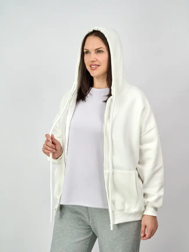 Худи зип оверсайз 505 фото 19