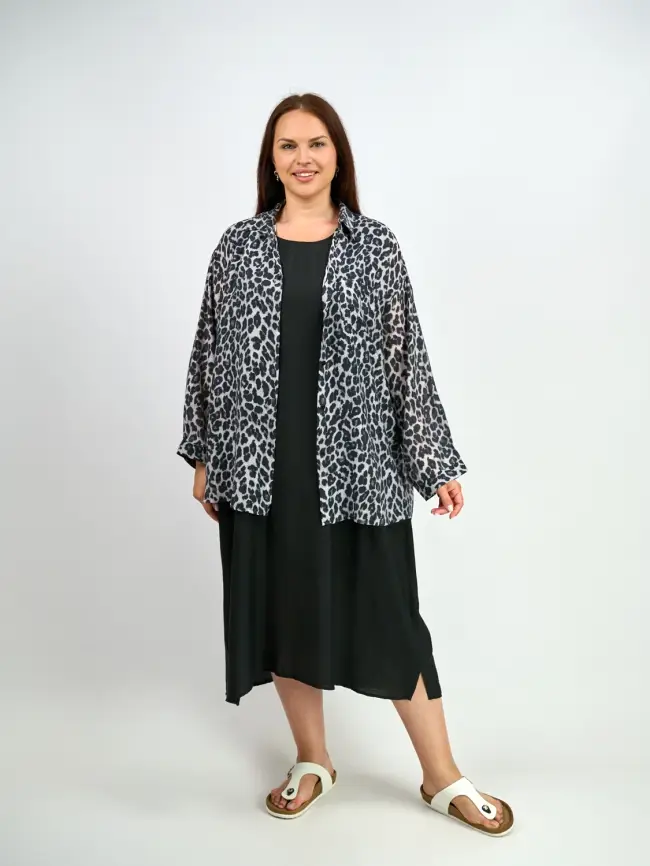 Сарафан ЭттоПлюс 047 размеры 52- 56 фото 26