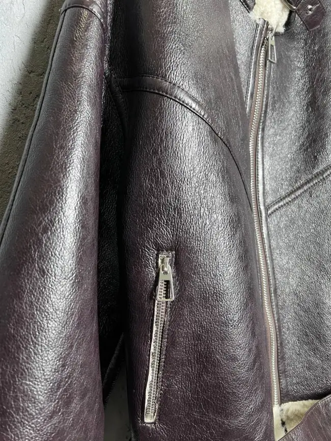 Дубленка авиатор 18907 Размер 50-54 фото 15