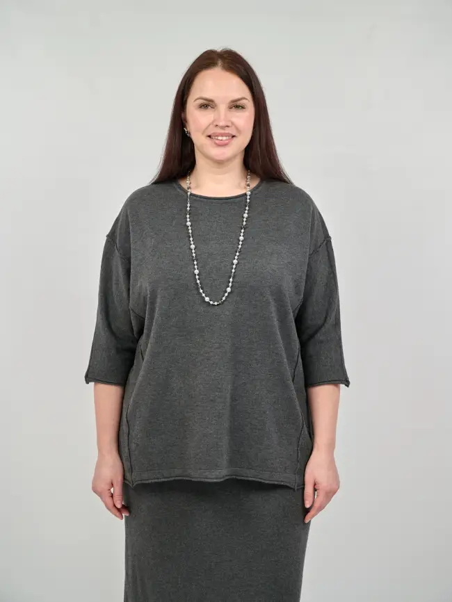 Джемпер ЭттоПлюс 1002 Размер 50-58 фото 194