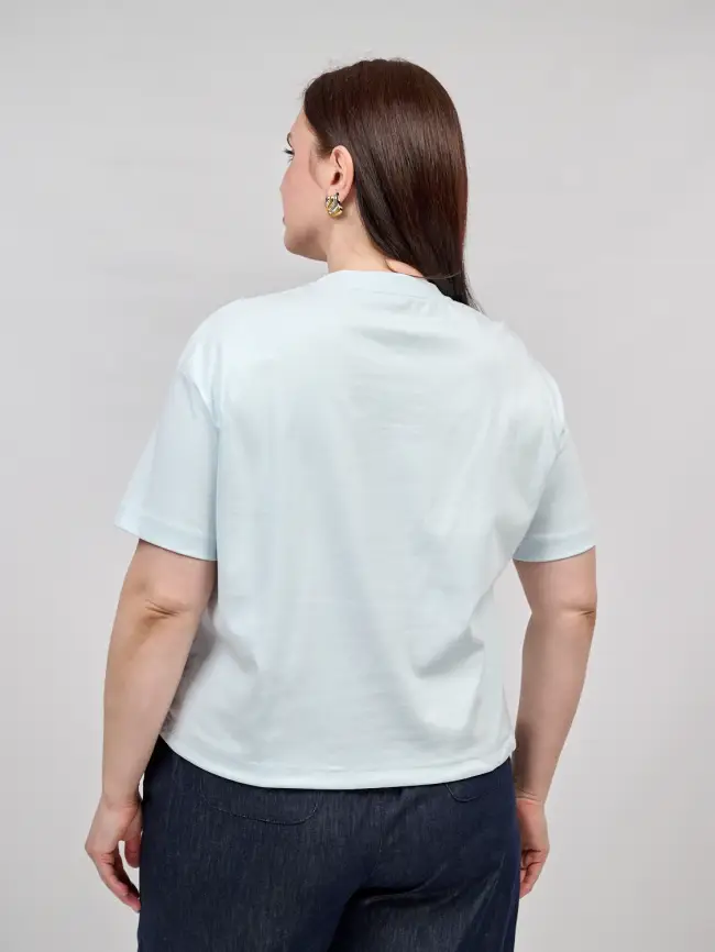 Футболка с принтом 95143 Размер 50-54 фото 7