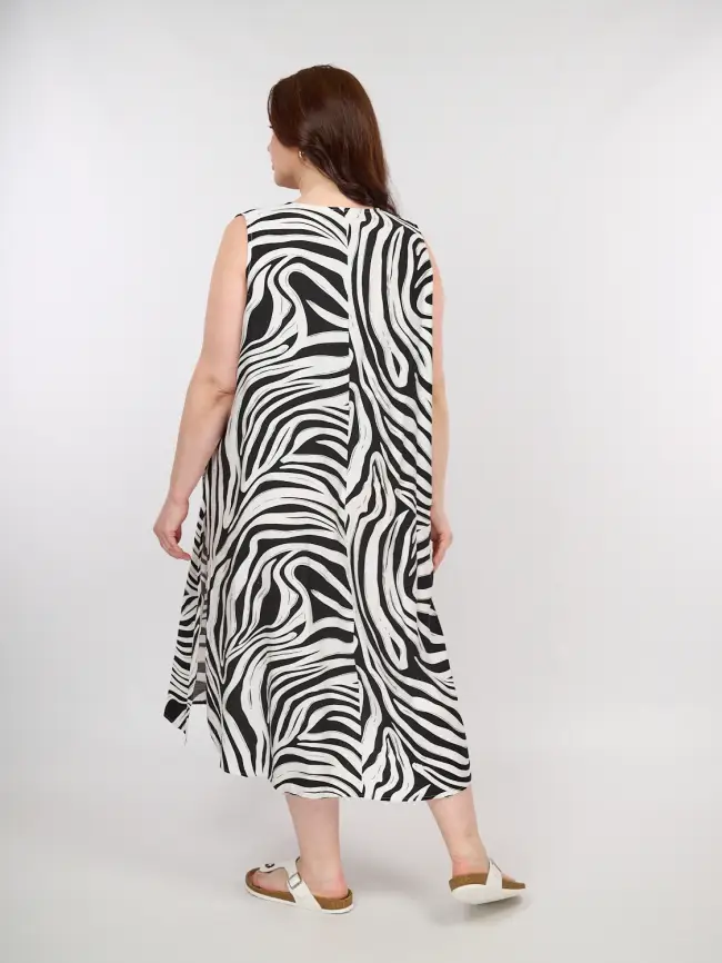 Сарафан ЭттоПлюс 048 размеры 52- 56 фото 15