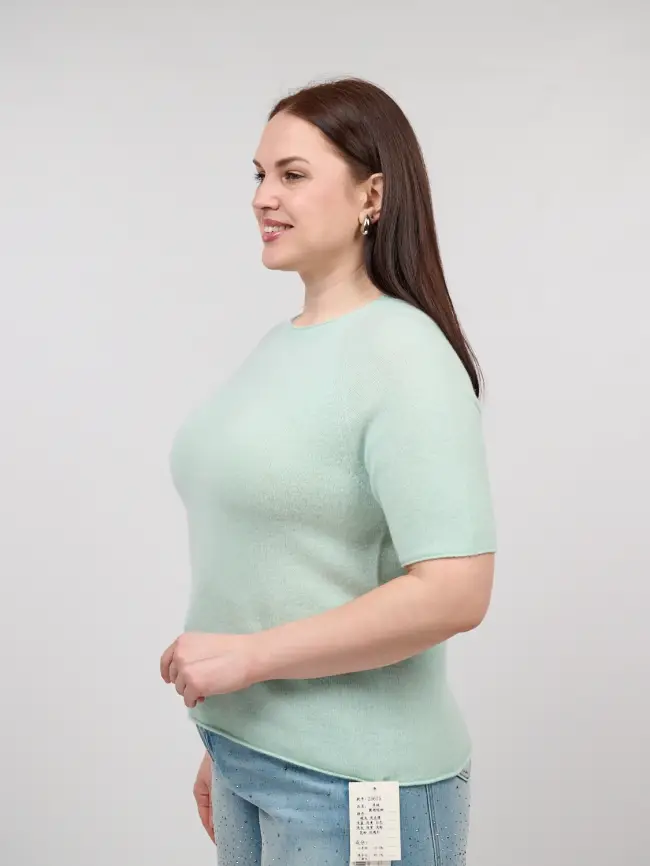 Джемпер шерсть,кашемир 25675 Размер 46-54 фото 26