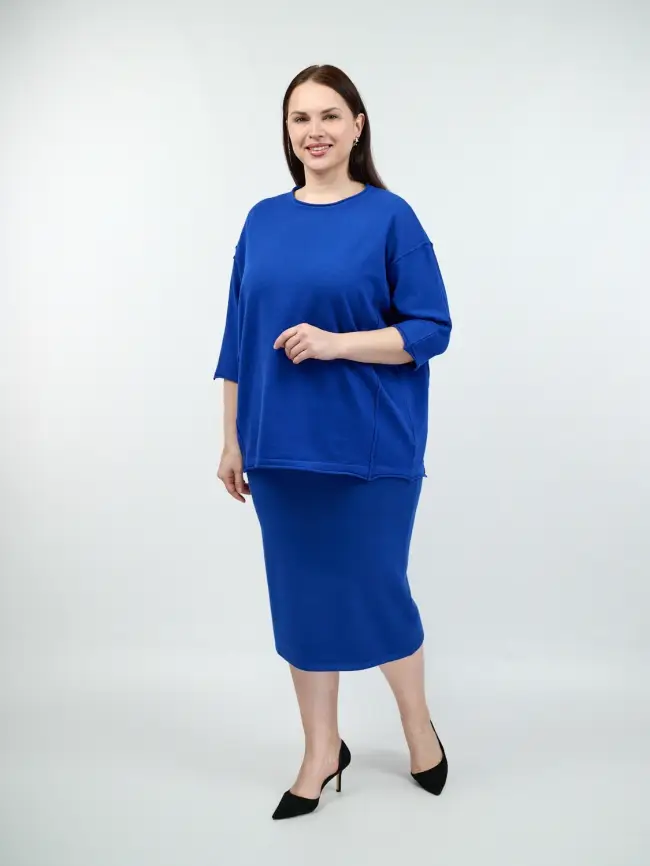 Джемпер ЭттоПлюс 1002 Размер 50-58 фото 179