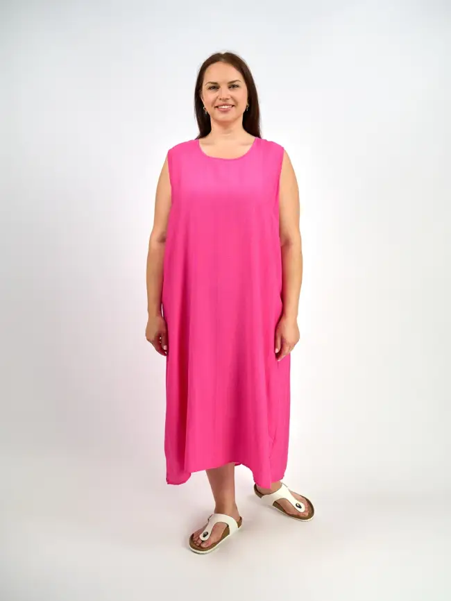 Сарафан ЭттоПлюс 047 размеры 52- 56 фото 35