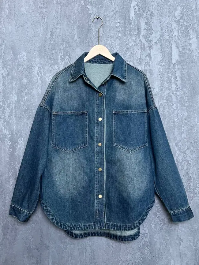 Куртка джинсовая 65227 Размер 48-56 фото 29