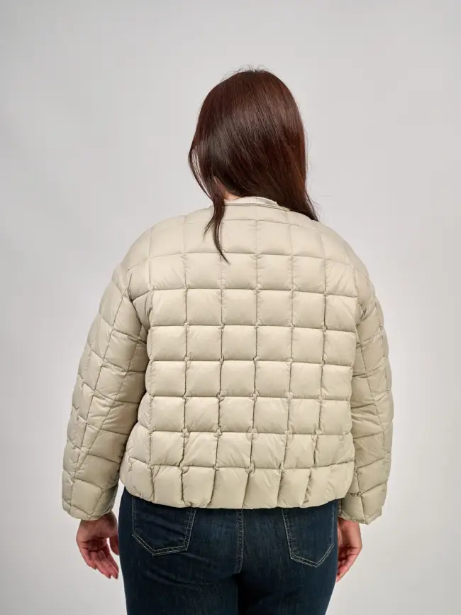 Куртка пух легкая размер 44-52 8176 фото 25