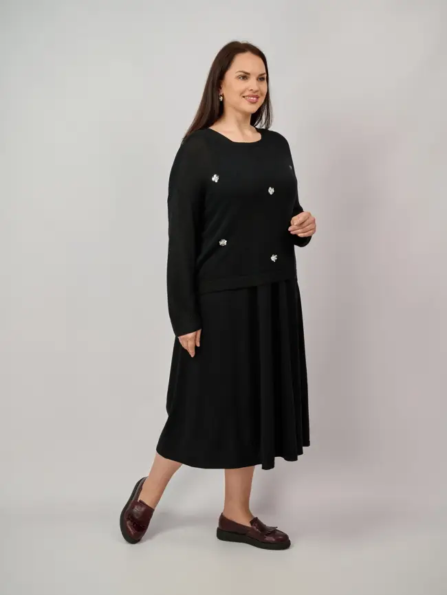 Платье с накидкой 23338 Размер 50-58 фото 8