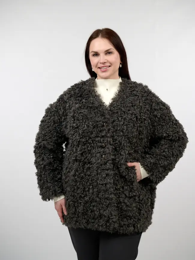 Дубленка 18925 Размер 50-58 фото 42