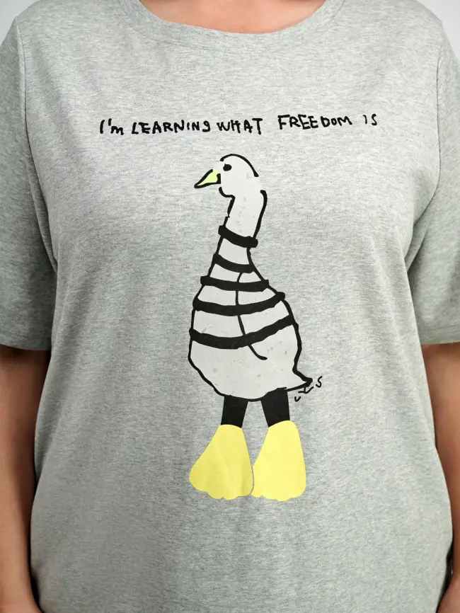 Футболка с принтом 