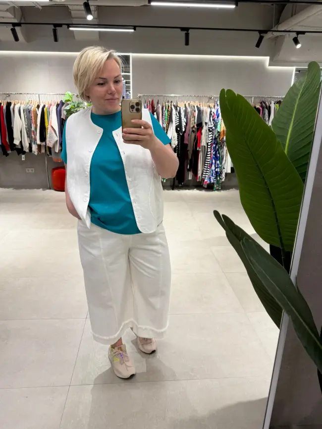 Кюлоты джинсовые 36210 фото 50