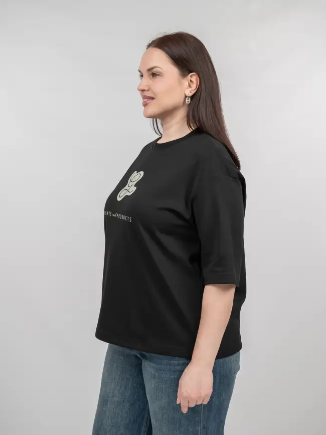 Лонгслив с принтом 95047 Размеры 48-58 фото 79