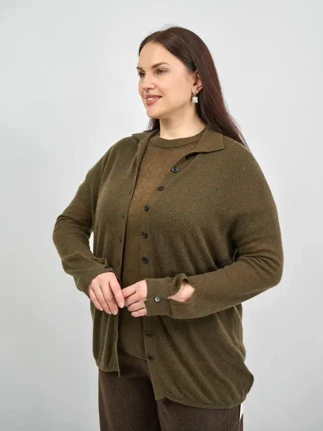 Кардиган 1867 Размер 48-54 фото 25