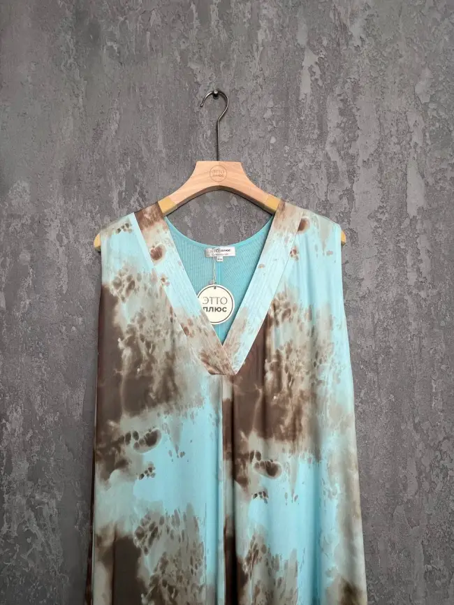 Сарафан ЭттоПлюс 34189 размер 52- 58 фото 7