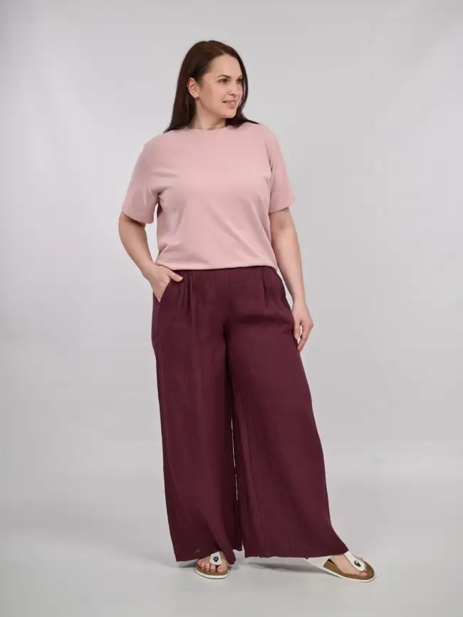 Палаццо лен Италия 7149-10 Размер 50-56 фото 41