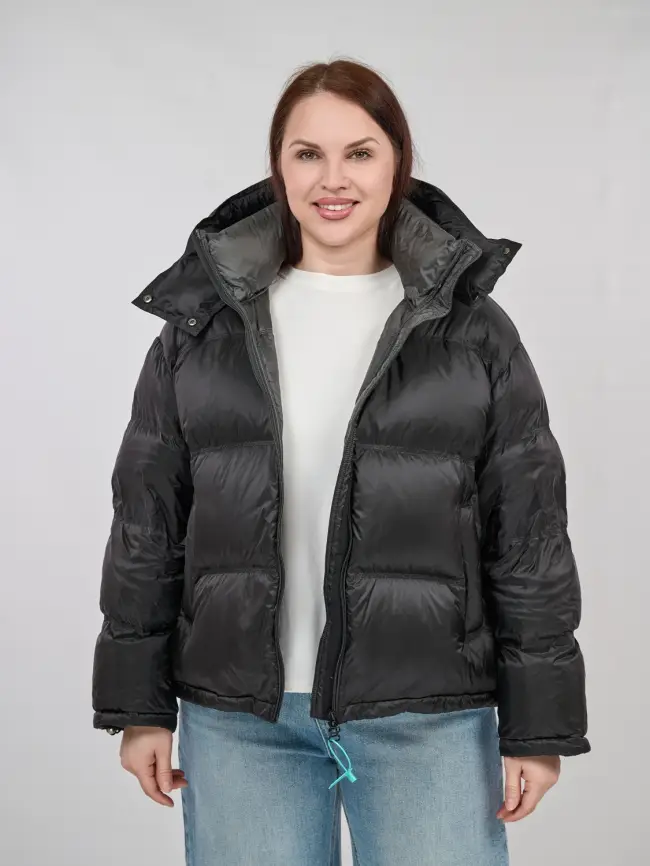 Пуховик зимний короткий 9903 Размер 50-58 фото 128