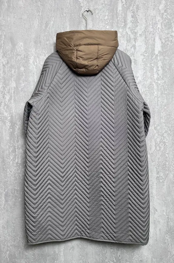 Пальто стеганое 76809 Размеры 52-58 фото 22