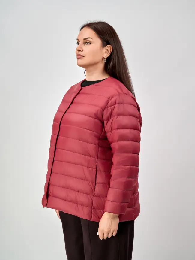 Легкая пуховая куртка 8802 фото 121