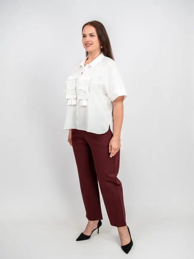 Блуза 52364 размеры 50- 58 фото 15