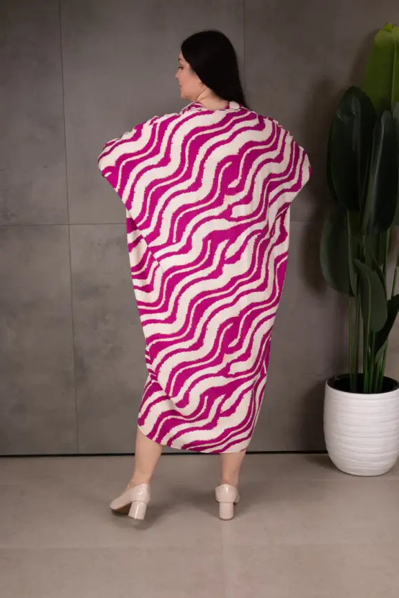 Платье рубашка ЭттоПлюс 028-1 размер 52- 60 фото 4