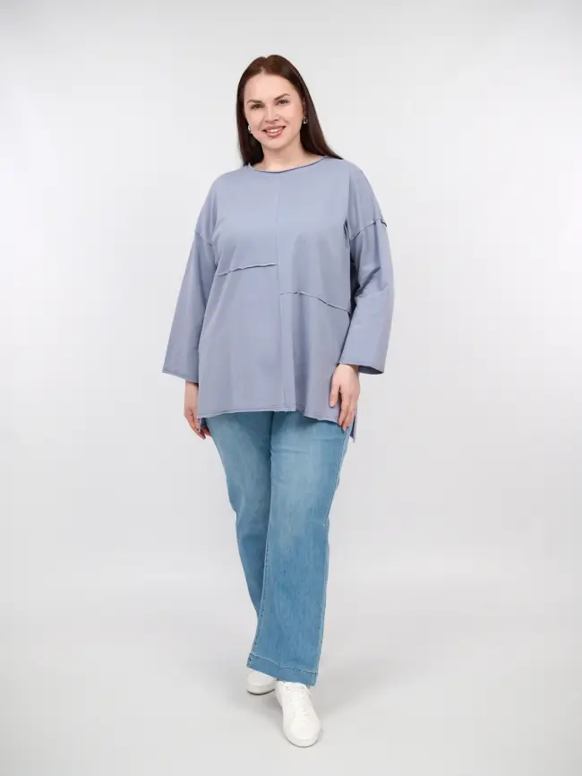 Лонгслив ЭттоПлюс 0035 Размеры 50-60 фото 48