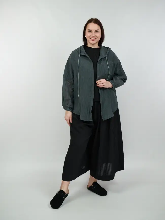 Кюлоты 88273 Батал Размеры 54-60 фото 7