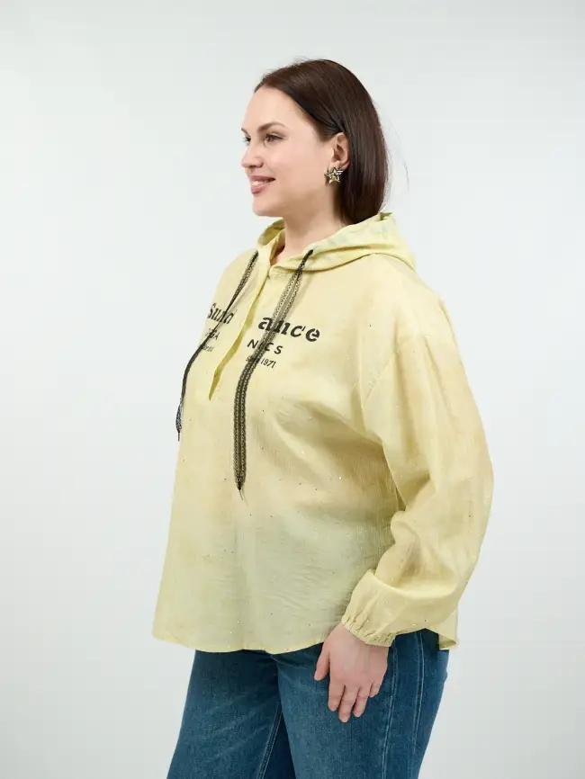 Худи с капюшоном 6923 Размер 50-58 фото 3