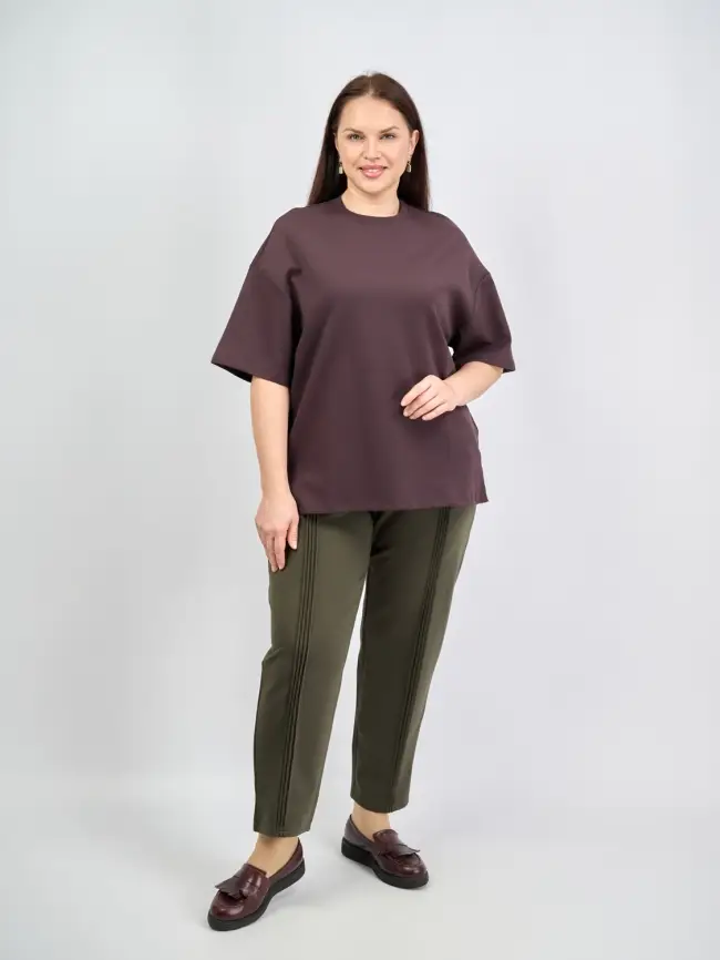 Брюки ЭттоПлюс 25270 Размеры 54-60 фото 32