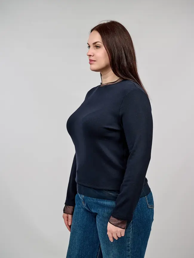 Лонгслив 25253 Размер 50-54 фото 34