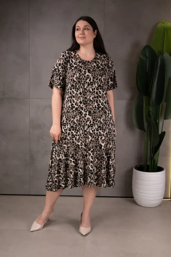 Платье ЭттоПлюс 036-2 размеры 54- 58 фото 1