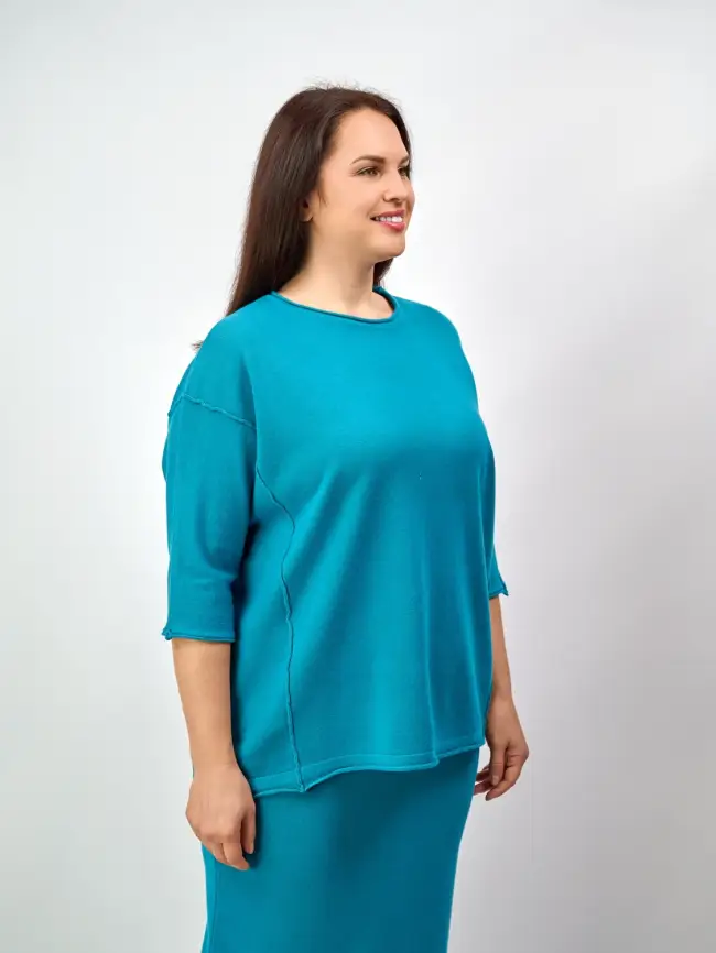 Джемпер ЭттоПлюс 1002 Размер 50-58 фото 60