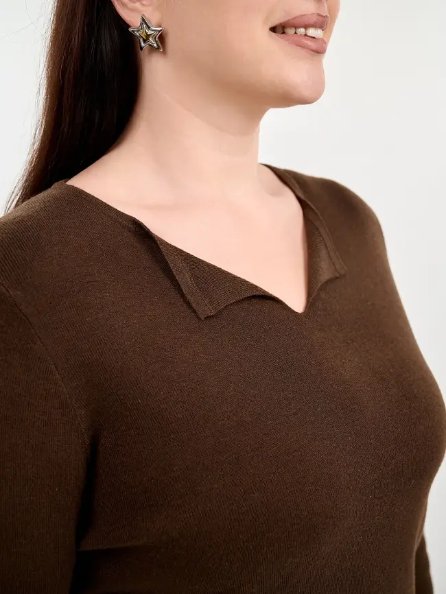 Джемпер 23221 Размер 50- 58 фото 12