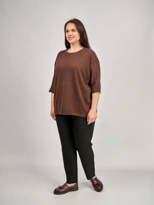 Джемпер ЭттоПлюс 1002 Размер 50-58 фото 40