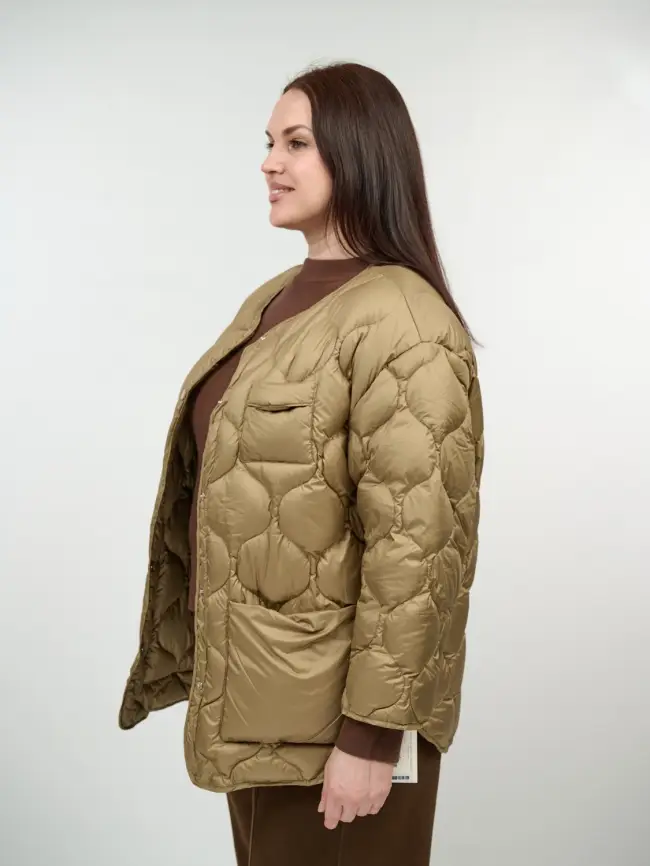 Куртка лёгкая без капюшона 2207 Размер 48-54 фото 4