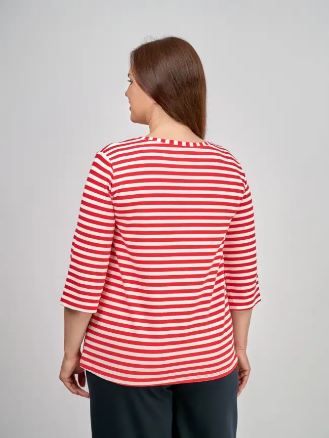 Лонгслив тельняшка ЭттоПлюс 33492 Размеры 52-58 фото 15