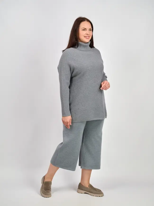 Вязаные кюлоты Этто плюс 273 Размер 50-58 фото 15