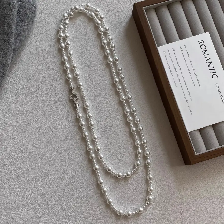 Ожерелье жемчужное Б0091 фото 2