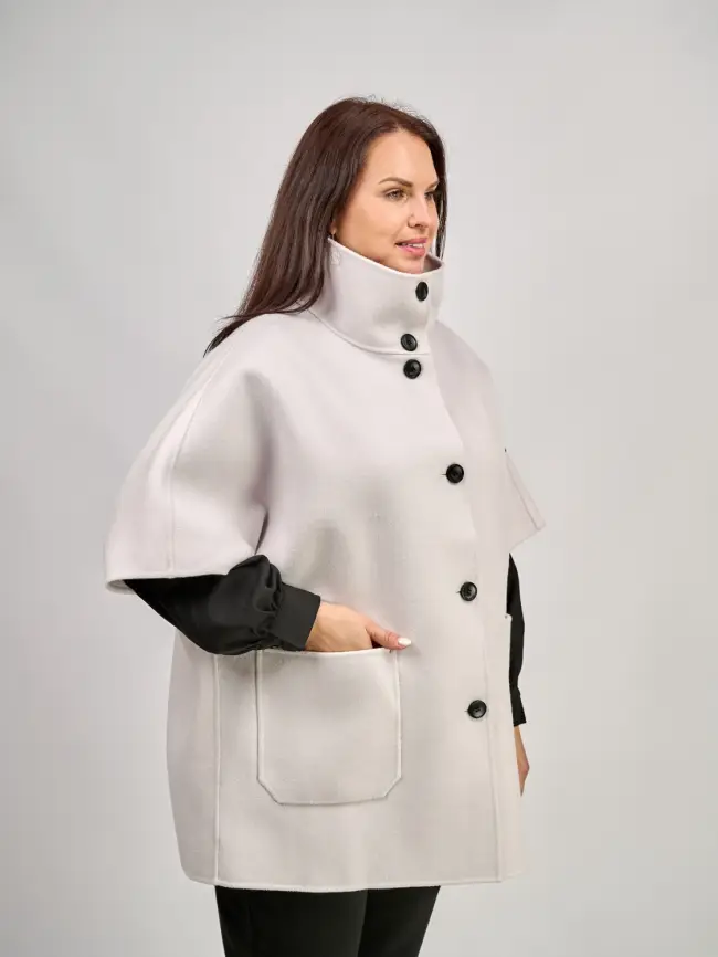 Пальто шерсть 0718 Размер 50-58 фото 53