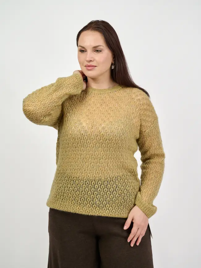 Джемпер 1530 Размер 50-58 фото 33