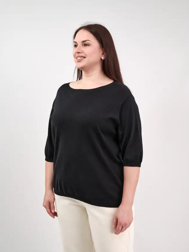 Джемпер 77643 ЭттоПлюс Размер 50-58 фото 6