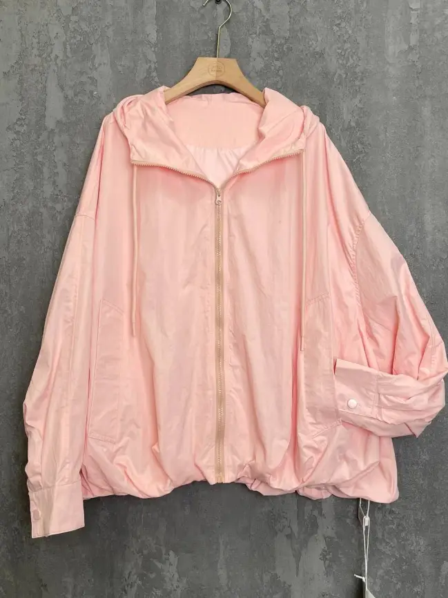 Ветровка облегченная с капюшоном 25185 фото 46