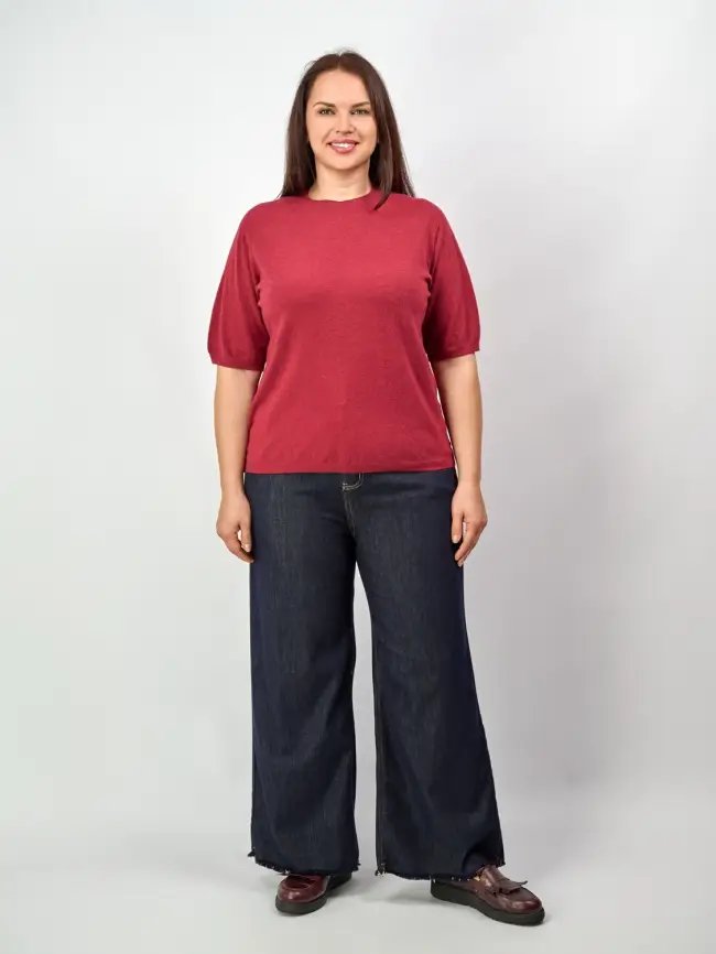 Джинсы палаццо 999 Размеры 50-58 фото 8