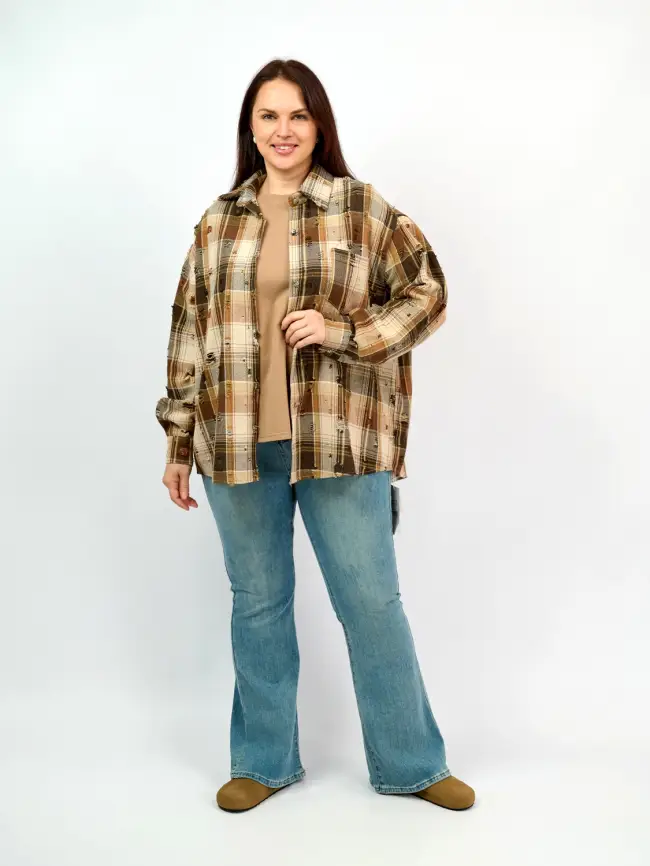 Джинсы клеш Бэст 35639 фото 6