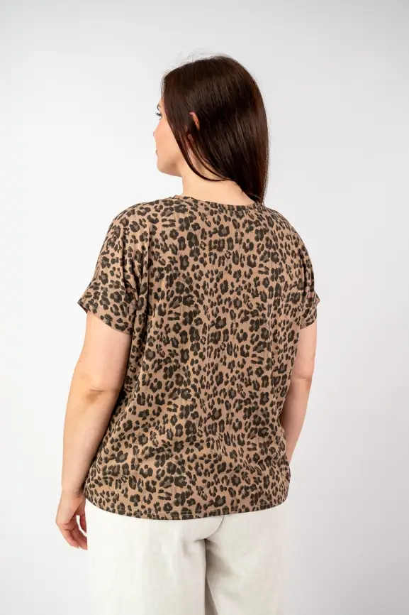 Футболка Леопард ЭттоПлюс 0019-2 Размер 50-58 фото 5
