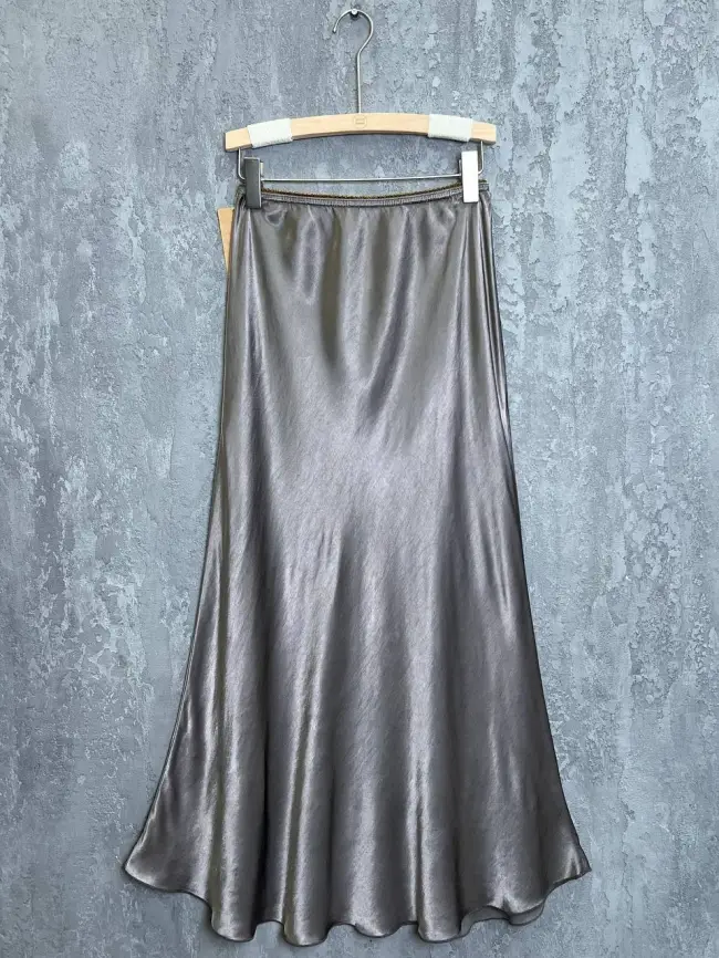 Юбка атлас 9298-1 Размер 48-56 фото 137