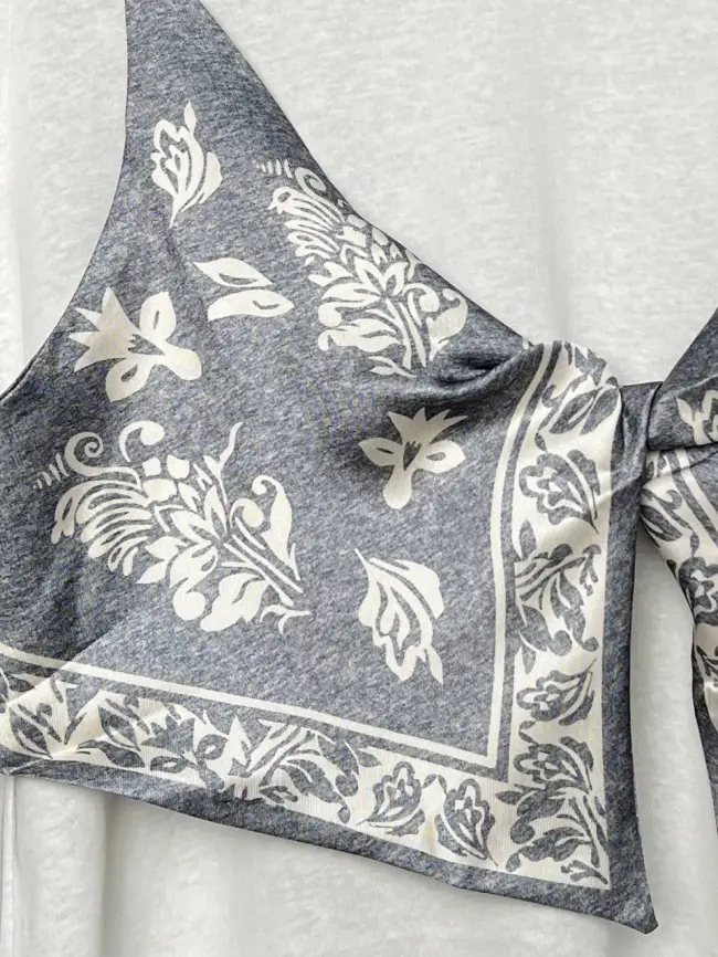 Футболка с топом 95259 Размер 46-50 фото 4