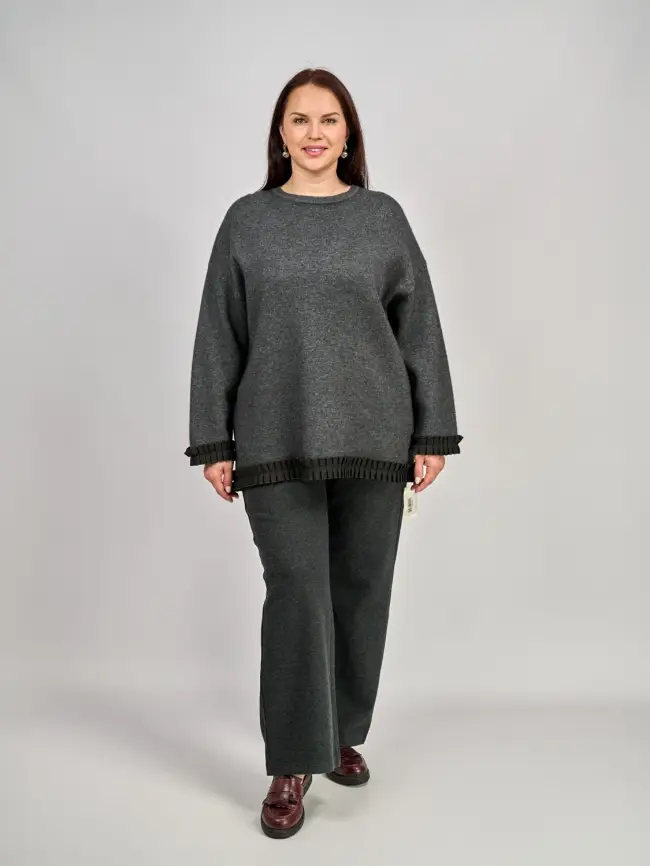 Брюки палаццо ЭТТОПЛЮС размеры 50-58 2138 фото 1