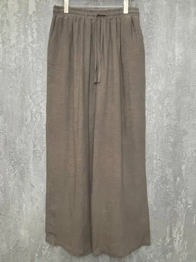 Палаццо лен 25002-2 Размер 54-58 фото 59